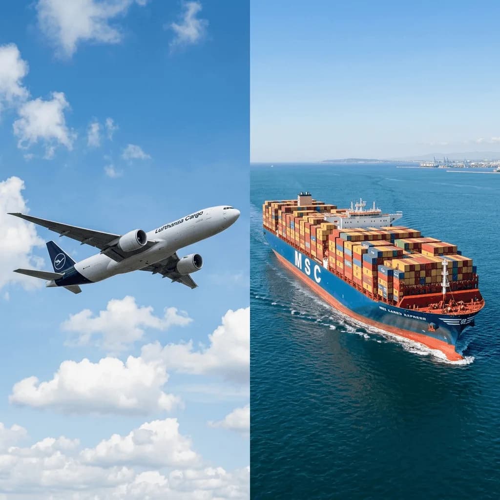 Carga Aérea vs Marítima | ¿Cuál Elegir para tu Envío?